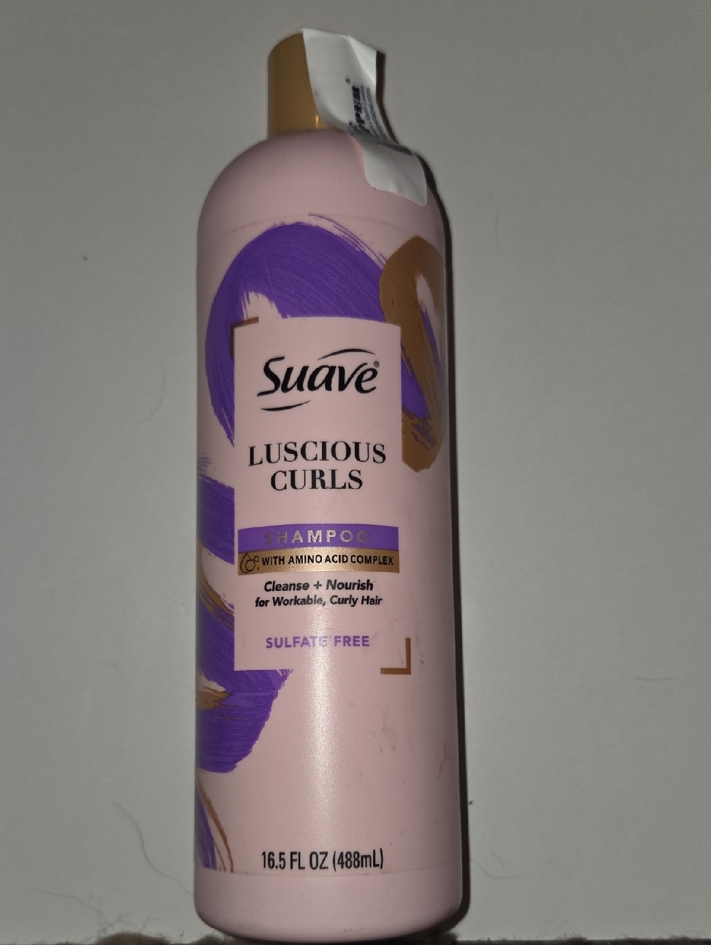 Suave Luscious Curls Shampoo - Pink